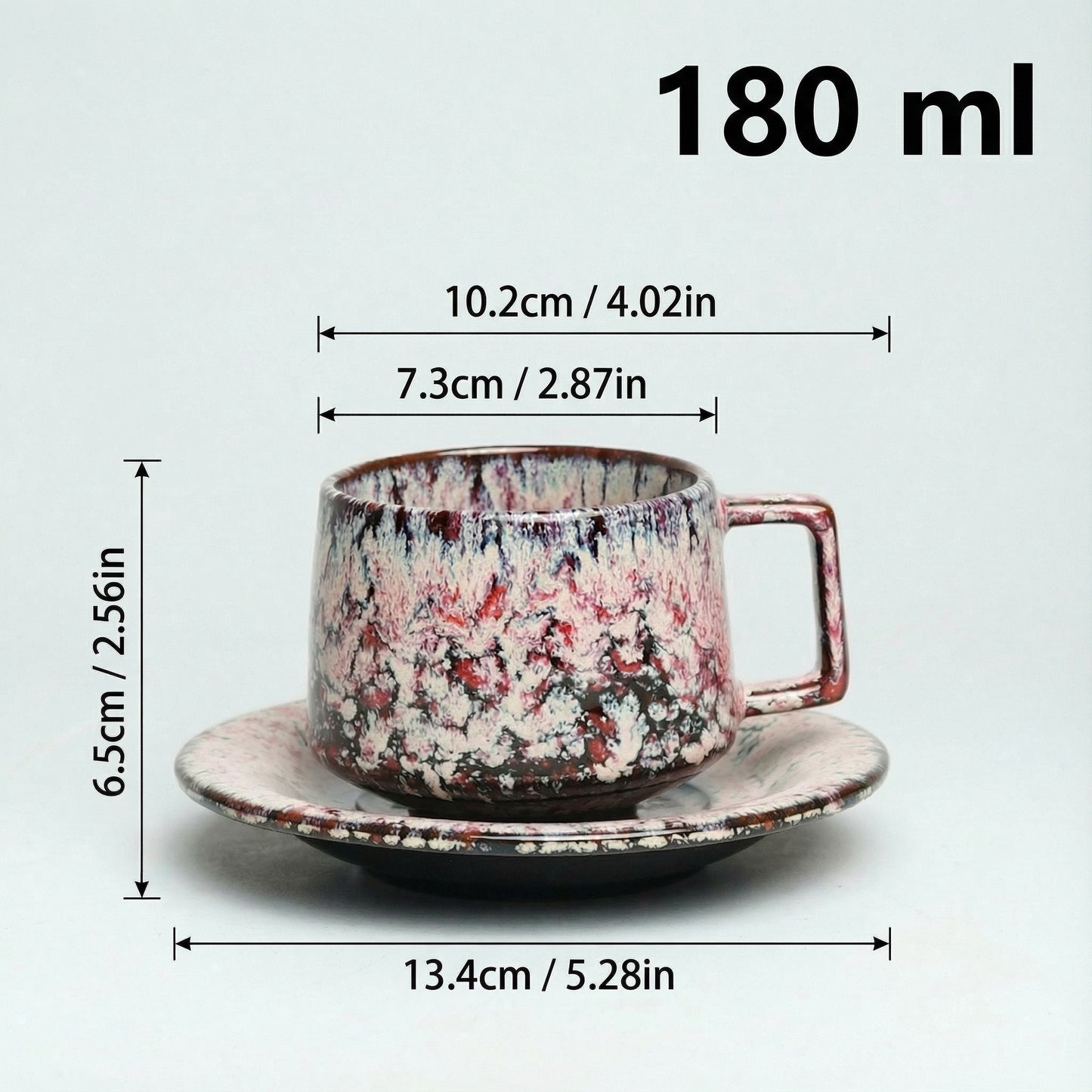 Opal | Flambé Glaze Coffee Cup