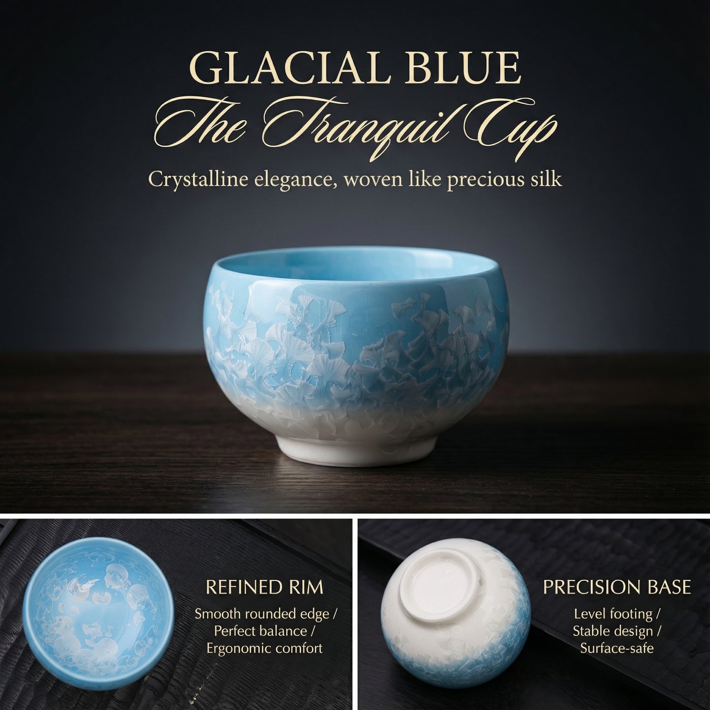 Orbit | Crystalline Glaze Teacup