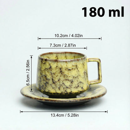 Amber | Flambé Glaze Coffee Cup