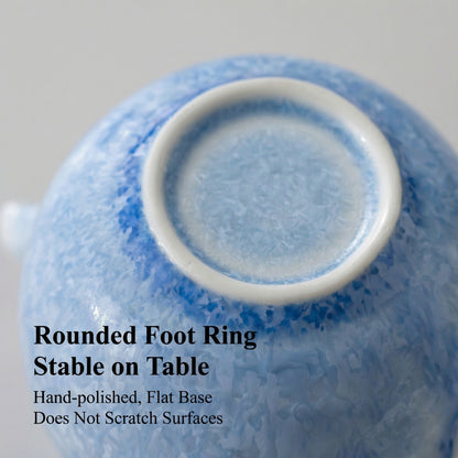 Crystalline Glaze Ceramic Lace Teapot