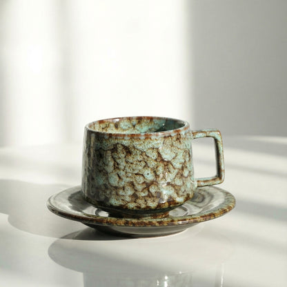 Jade | Flambé Glaze Coffee Cup