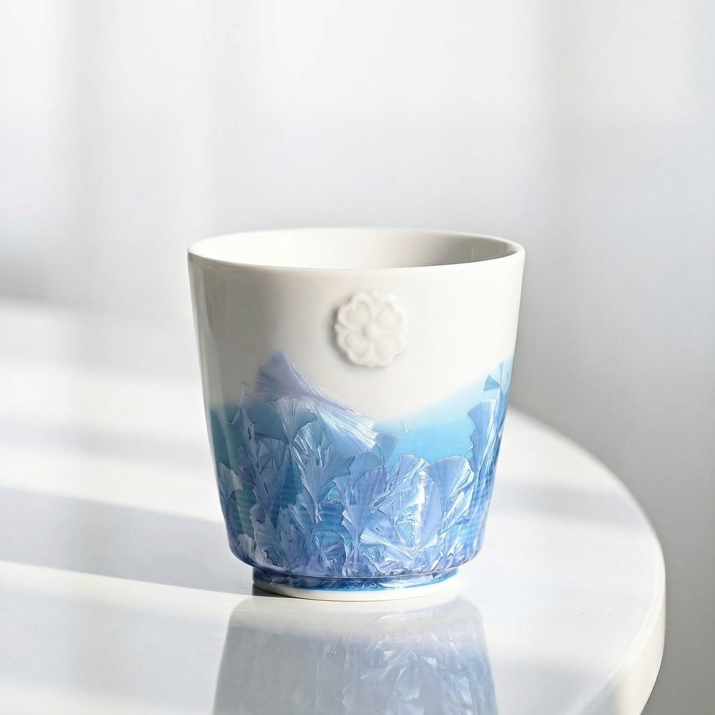 Luna | Crystalline Glaze Teacup