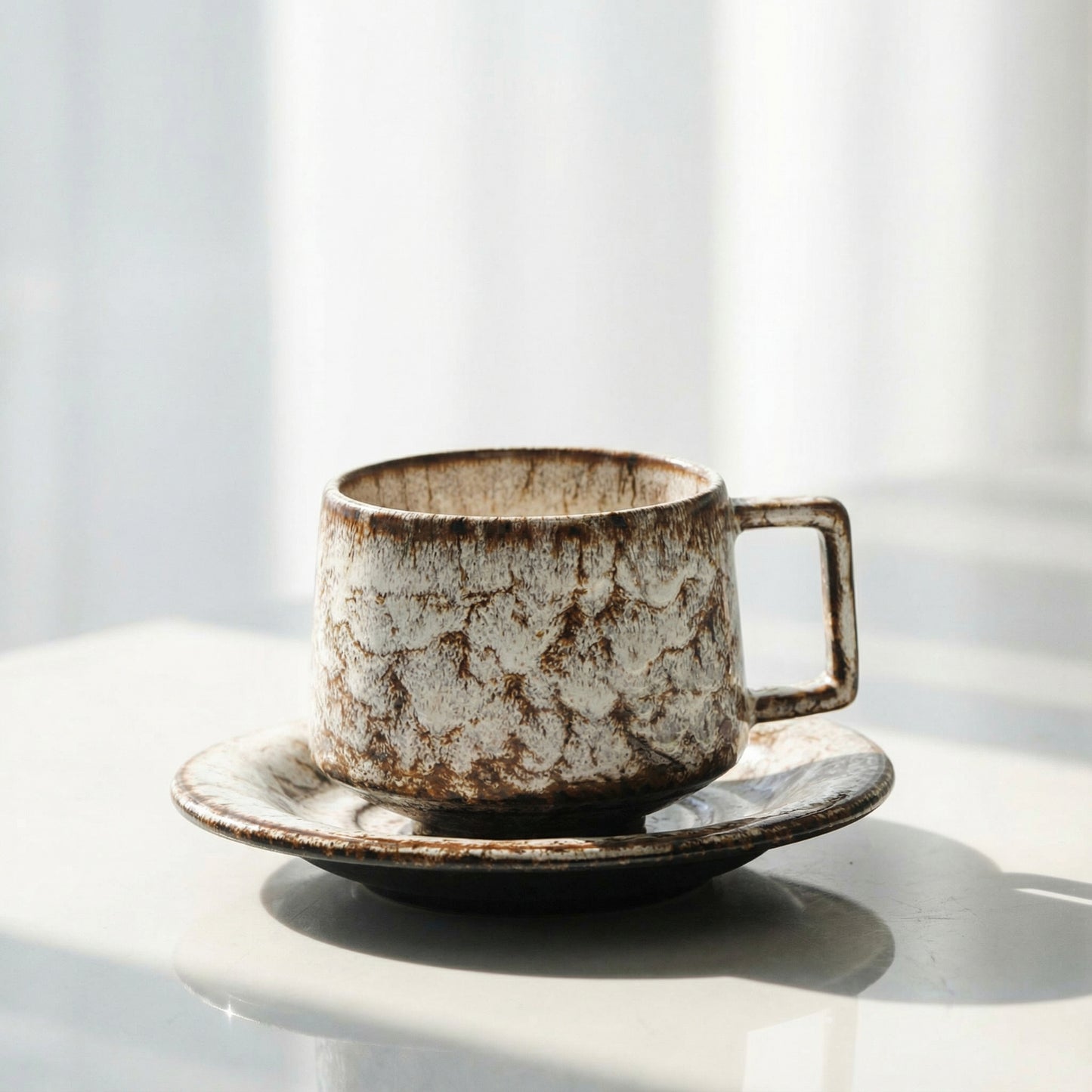 Marble | Flambé Glaze Coffee Cup