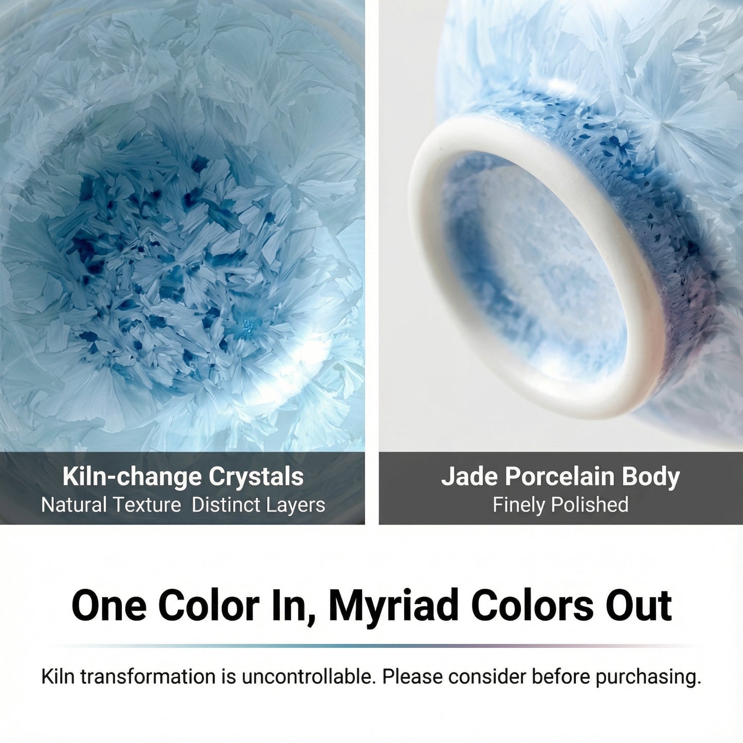 Petal | Crystalline Glaze Teacup