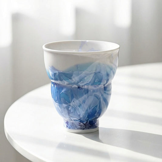 Ripple | Crystalline Glaze Teacup